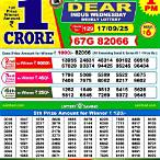 dear nagaland state lottery result